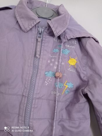 Trench lilas 3ans DPAM