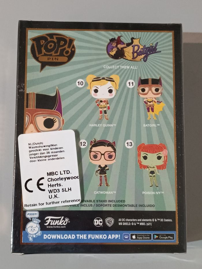 Pop Pin Funko DC comics n11 - photo numéro 5