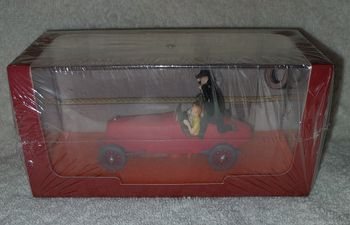 véhicule Tintin et Dupont les cigares du Pharaon le Bolide rouge Hergé 2012 Atlas Neuve non ouverte