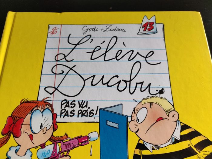 Livre BD L'élève Docobu, Pas vu pas pris - photo numéro 2