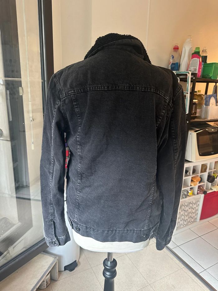 Veste en jean noire - Original Denim - photo numéro 3