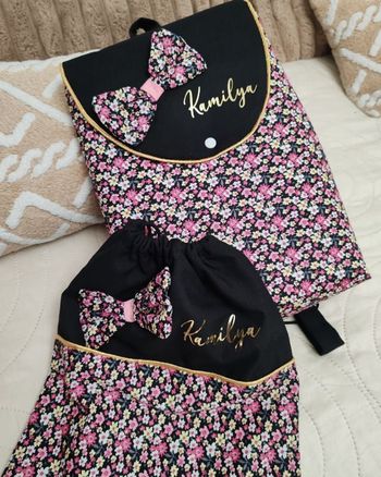 Sac à dos et pochon personnalisé