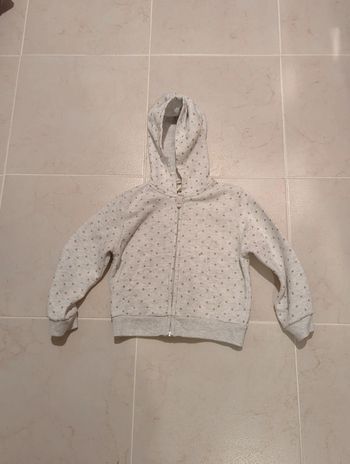 Sweat zippé 4-6 ans