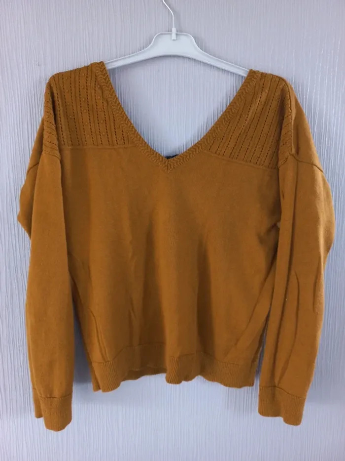 Pull moutarde - photo numéro 2