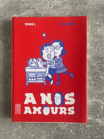 Manga A nos amours tome 1 en version française.