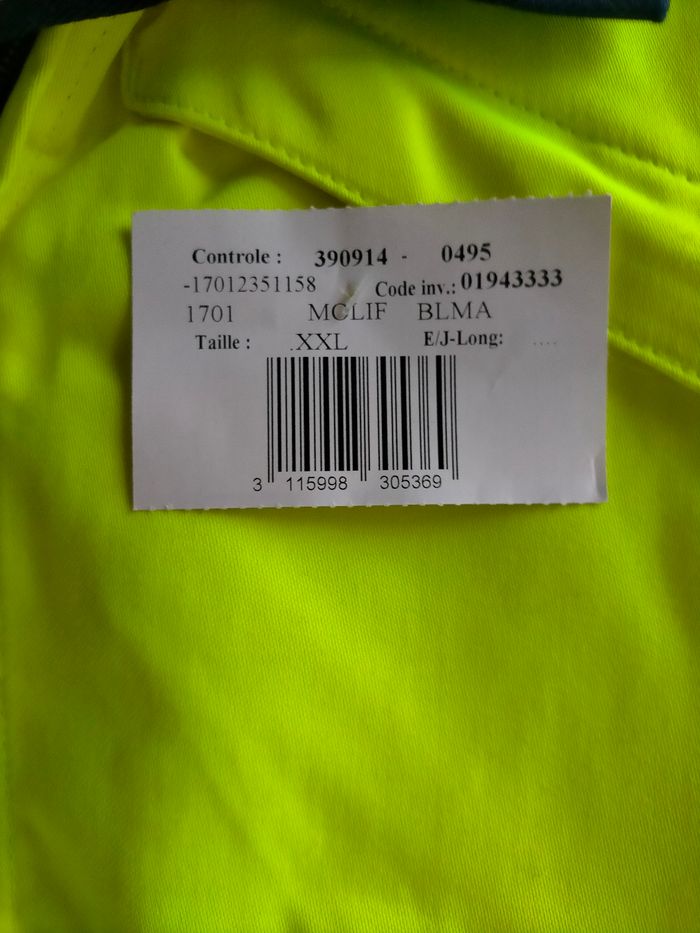 Pantalon de travail haute visibilité taille XXL - photo numéro 3