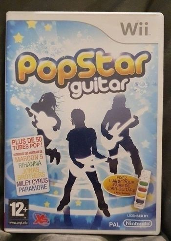 Jeu Wii Nintendo PopStar guitar