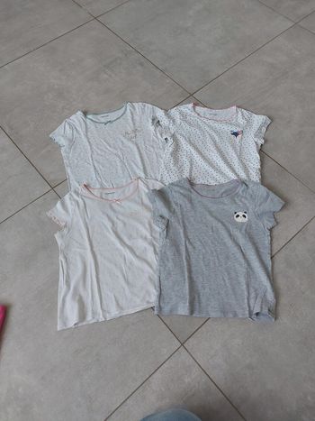 Lot de 4 maillots de corps Vertbaudet
