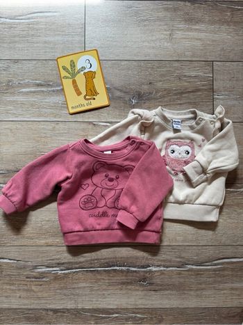 Lot de 2 pulls chaud