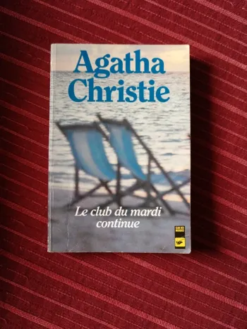 Livre Agatha Christie "Le club du mardi continue"