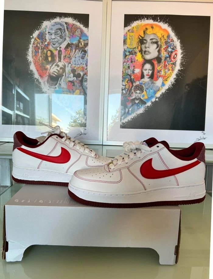 Nike Air force 1 team red