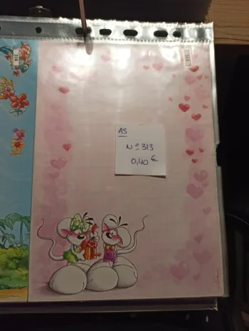 Feuille Diddl A5 313 0,40€