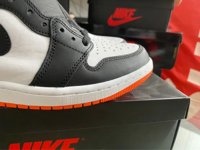 Jordan 1 high retro orange vif - photo numéro 4