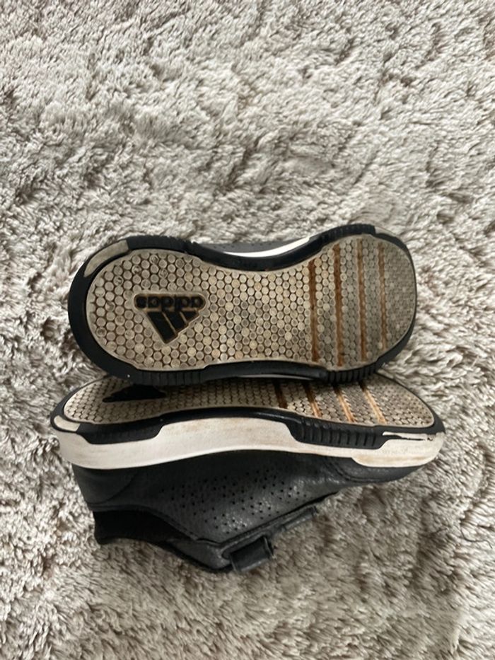 Basket adidas garçon cuir - photo numéro 4