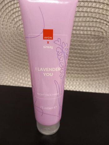 🥰 Masque visage nuit Lavande 75ml Avon
