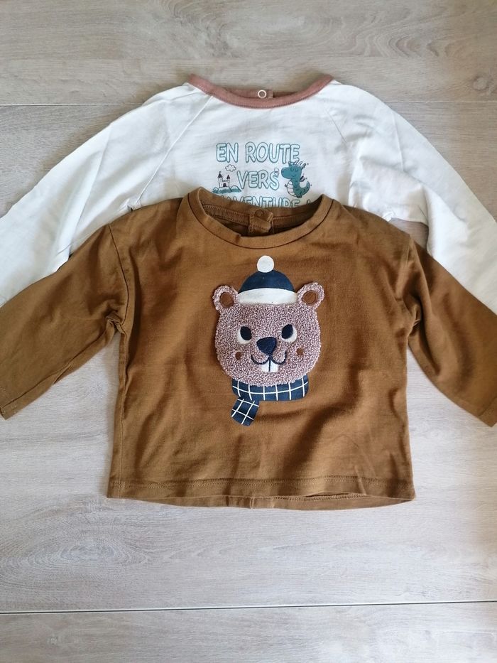 Lot de 2 t-shirts - photo numéro 2