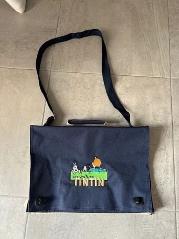 Sac bandoulière travail ordinateur .. Tintin