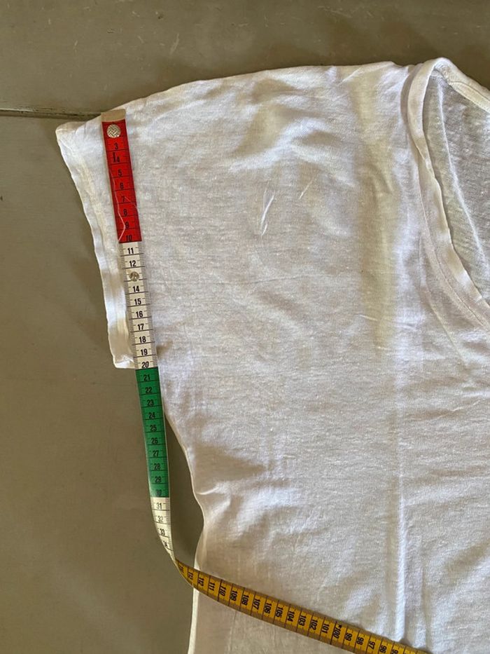 Tee shirt Massimo Dutti blanc taille M - photo numéro 16
