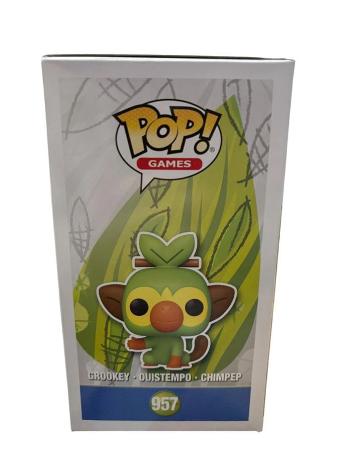 Figurine Funko Pop Pokémon Ouistempo / Grookey numéro 957 neuf - photo numéro 3