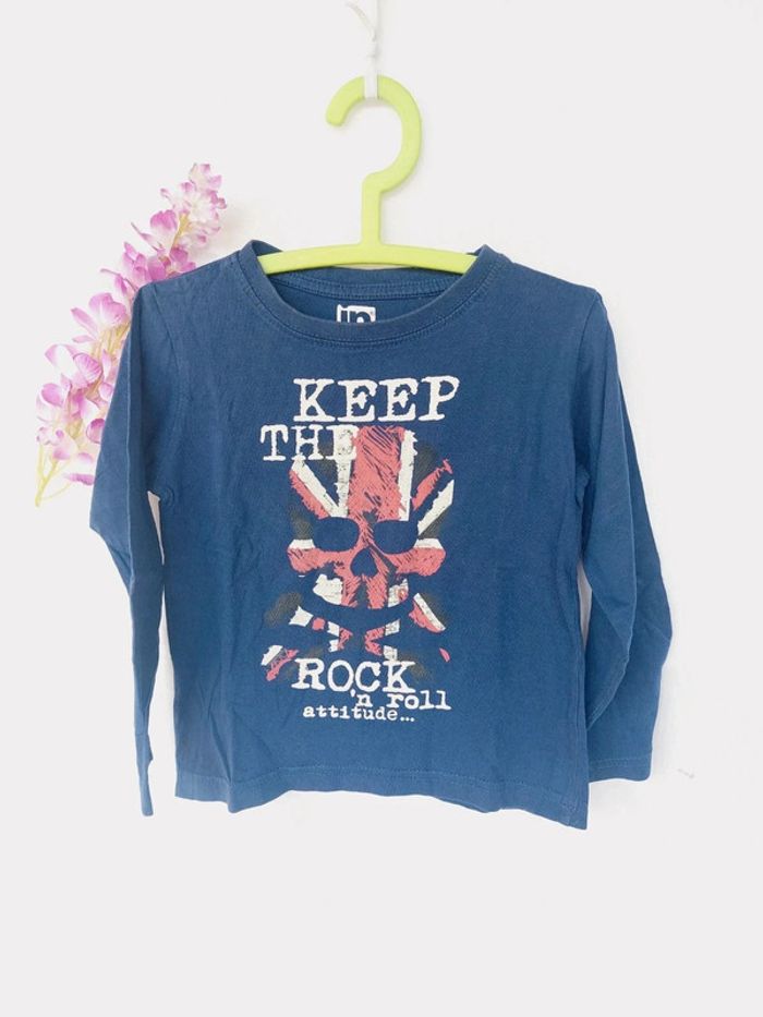 Tee-shirts manches longues in extenso 4 ans
