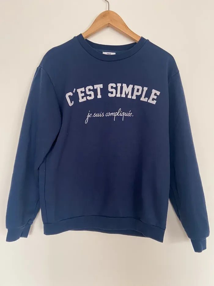 Sweat Rad C’est Simple, je suis compliquée