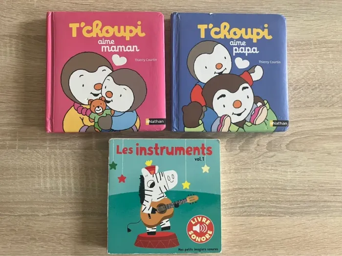 Lot 3 livres