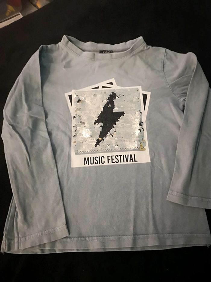 #t-shirt ML garçon 4 ans