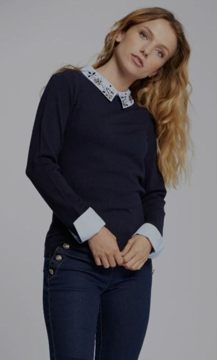 Superbe pull noir taille 38 Morgan neuf avec étiquette
