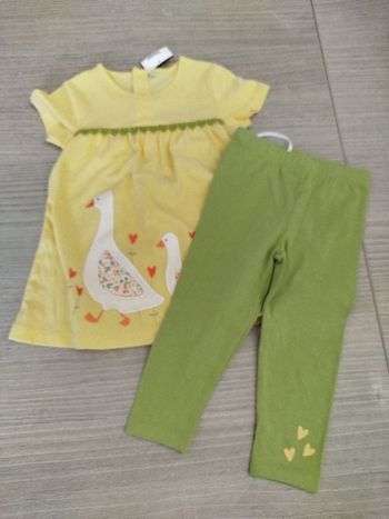 Joli ensemble été taille 18mois