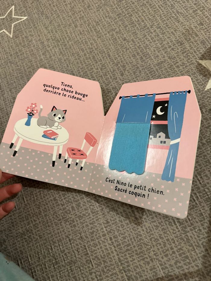 Livre bébé Cache cache petit chat - photo numéro 5
