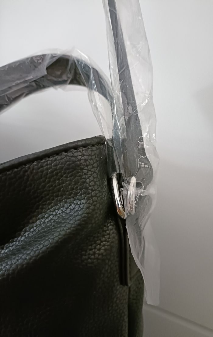 Sac bandoulière femme esprit noir - photo numéro 4