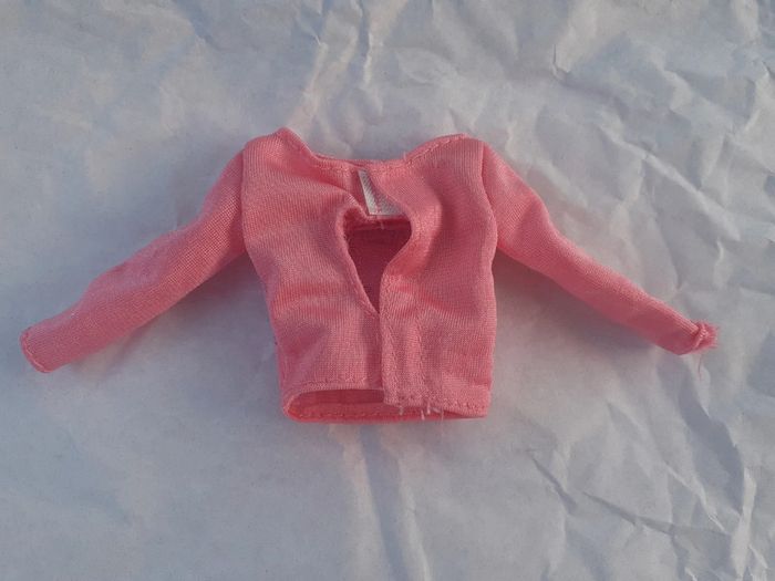 🎀 Top rose kitty fun barbie vintage - photo numéro 2