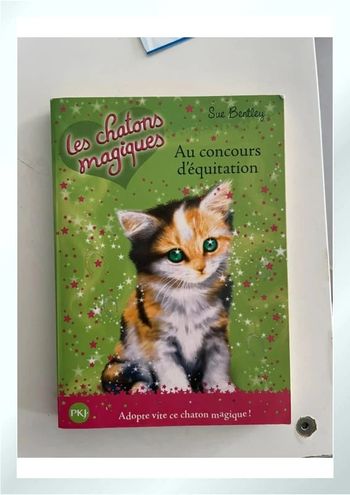 Livre les Chatons magiques au concours d’équitation