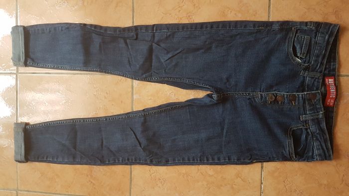 Jeans denim fille 34 bleu Jennyfer