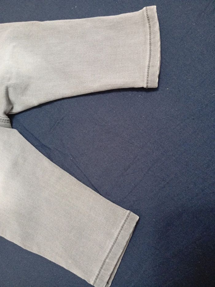 Jean gris 12mois 74 cm - photo numéro 4