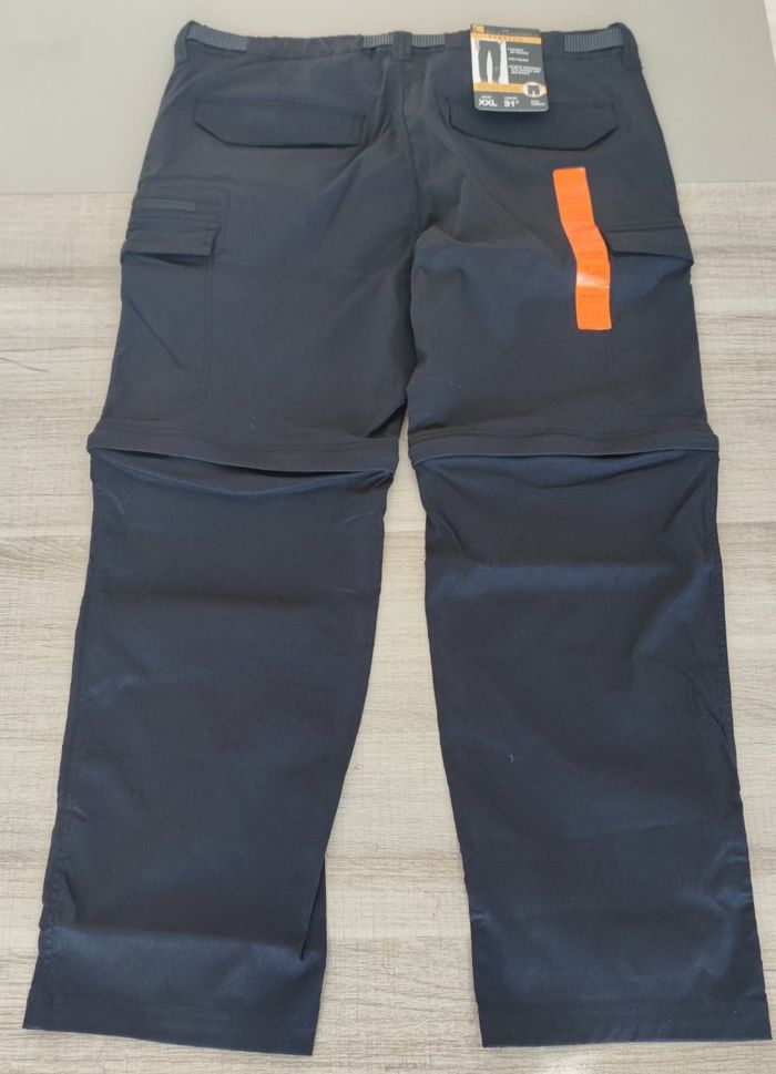 🖤 Pantalon cargo convertible homme Bc Clothing – Taille XXL / 2XL – Neuf avec étiquette - photo numéro 5