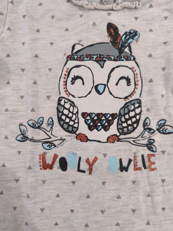 T shirt manches longues 6 mois bébé rêve - photo numéro 3