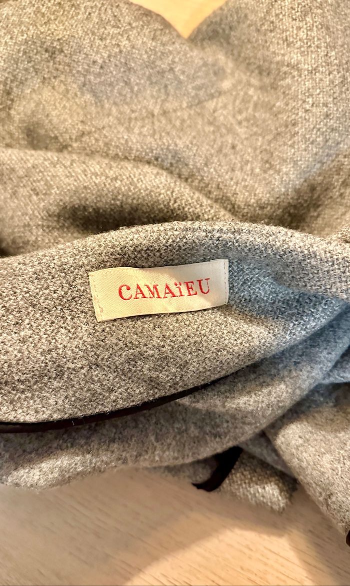 💜 Veste longue grise camaïeu taille 38/40 💜 - photo numéro 7