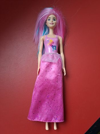 Poupée  barbie licorne