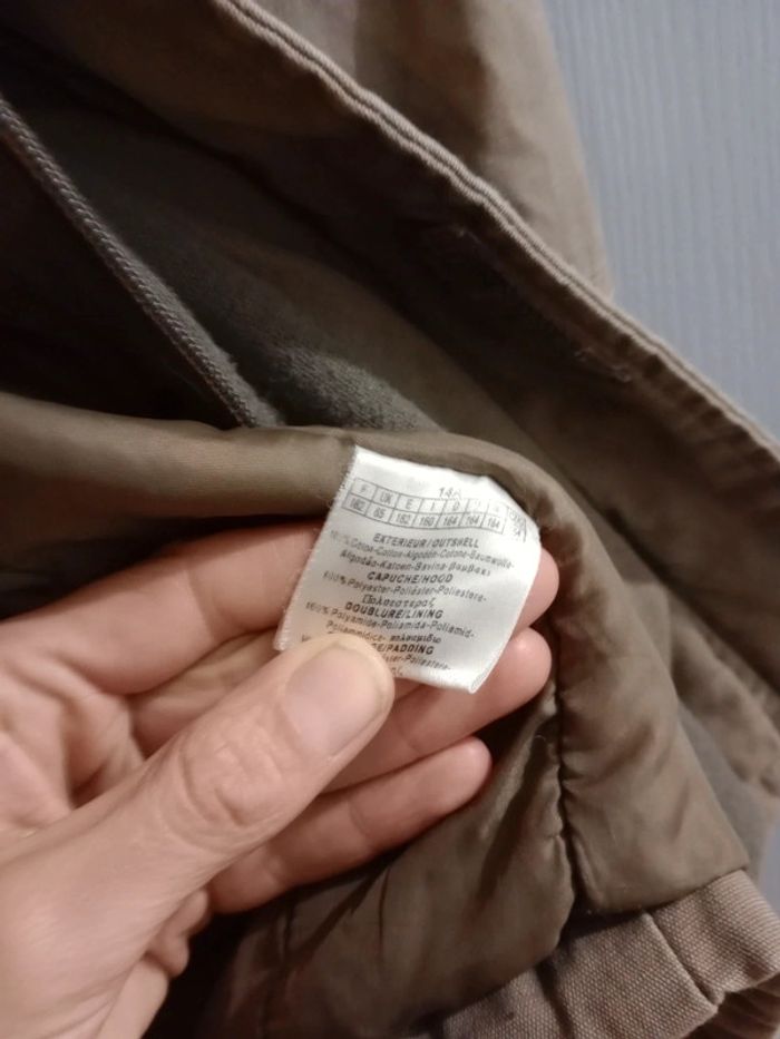 Manteau kaki 14 ans c49 - photo numéro 8