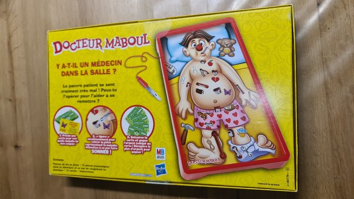 Jeu de société Docteur Maboul des éditions Hasbro, - photo numéro 3