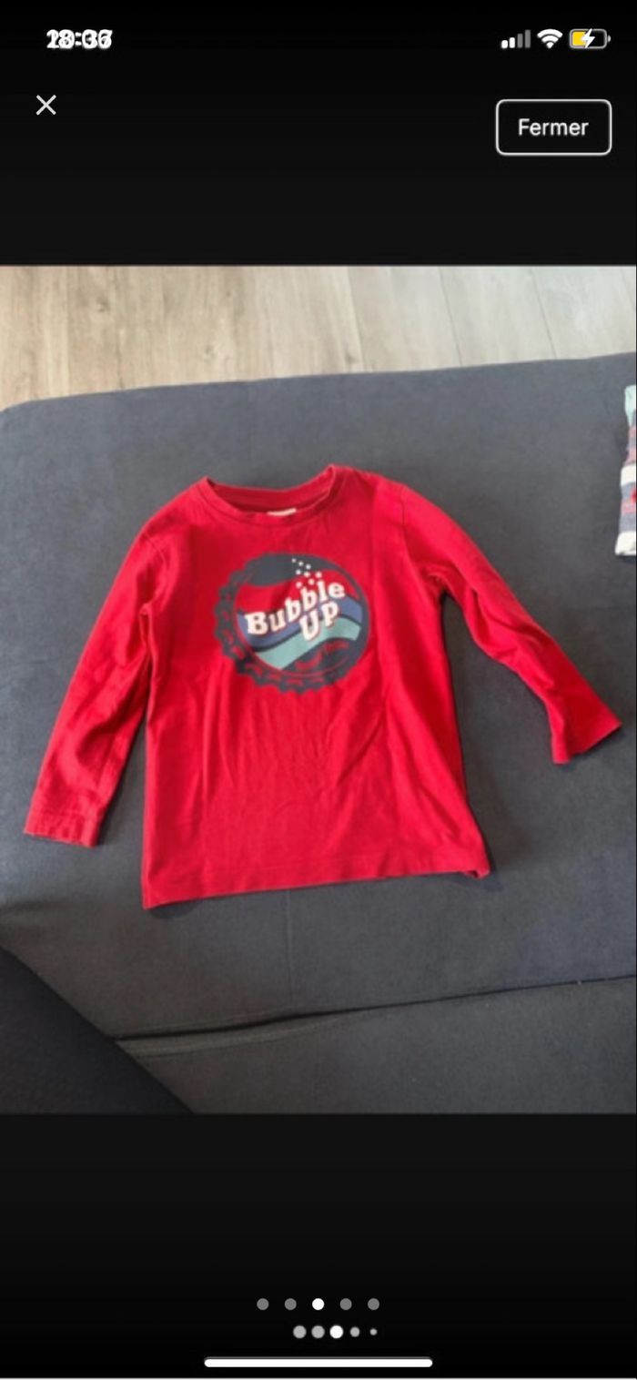 Lot tee shirt manches longues - photo numéro 3