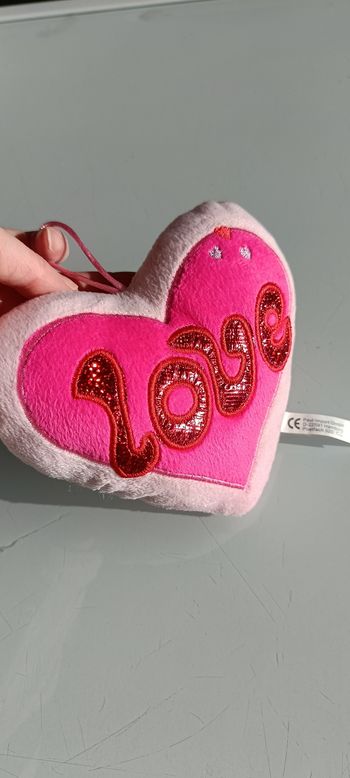 Peluche coeur love