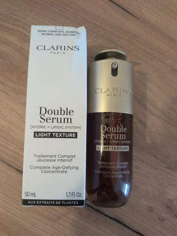 Double sérum Clarins neuf 50 ml