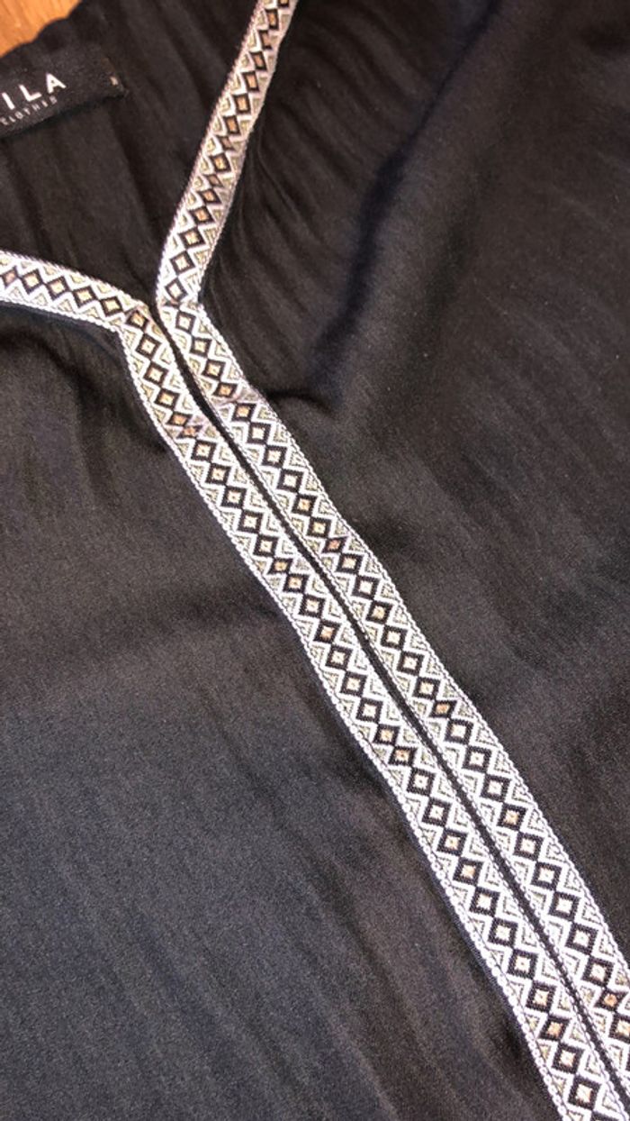 Haut fluide noir taille m - photo numéro 4