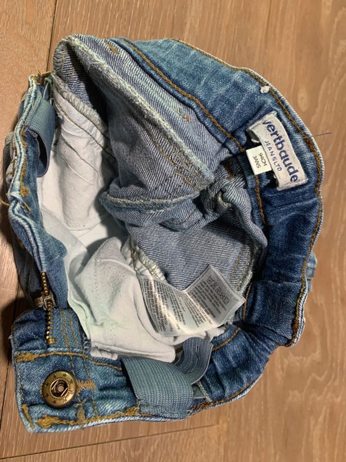 Bermuda en jeans Vertbaudet - photo numéro 4