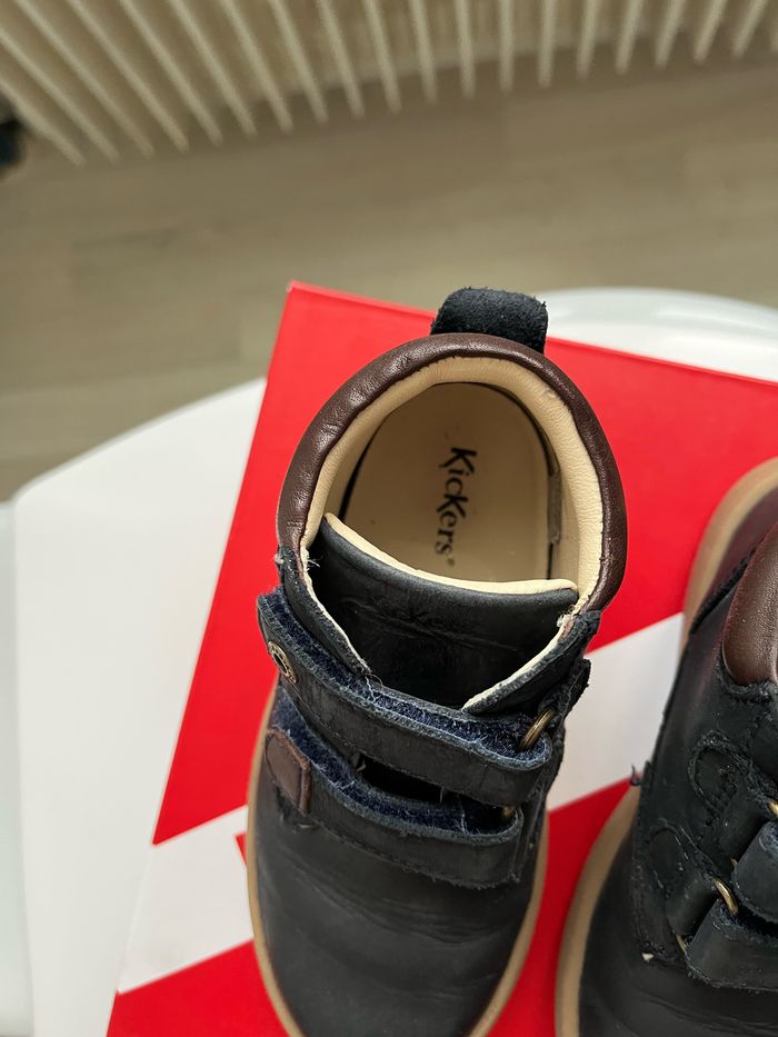Chaussures en cuir enfant Kickers T 25 - photo numéro 3