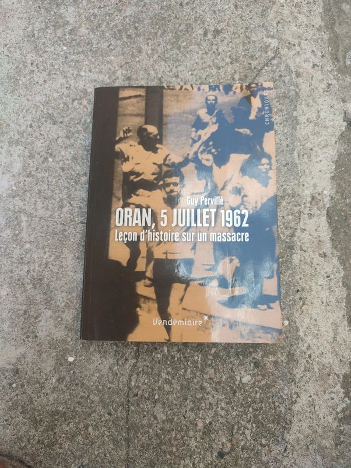 Livre oran 5 juillet 1962