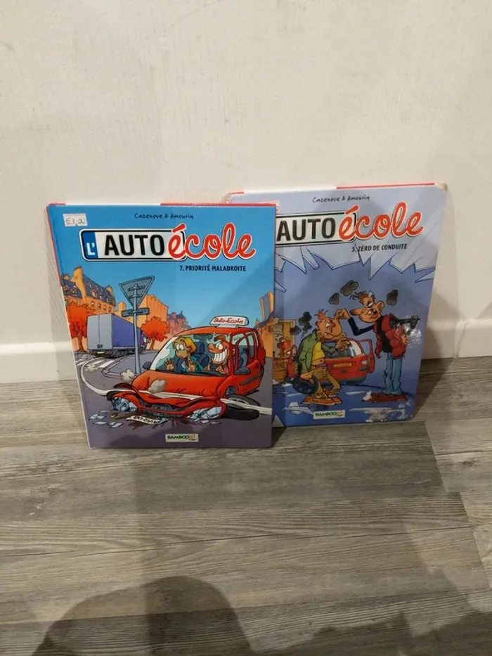 Lot de 2 BD - L'auto école - photo numéro 4