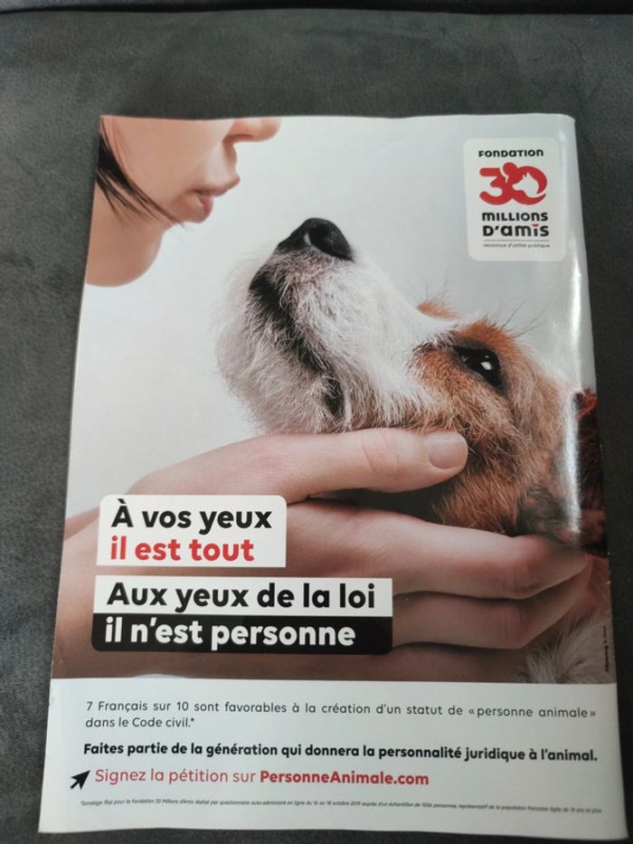 Magazine 30 millions d'amis numéro 391 janvier 2021 - photo numéro 2